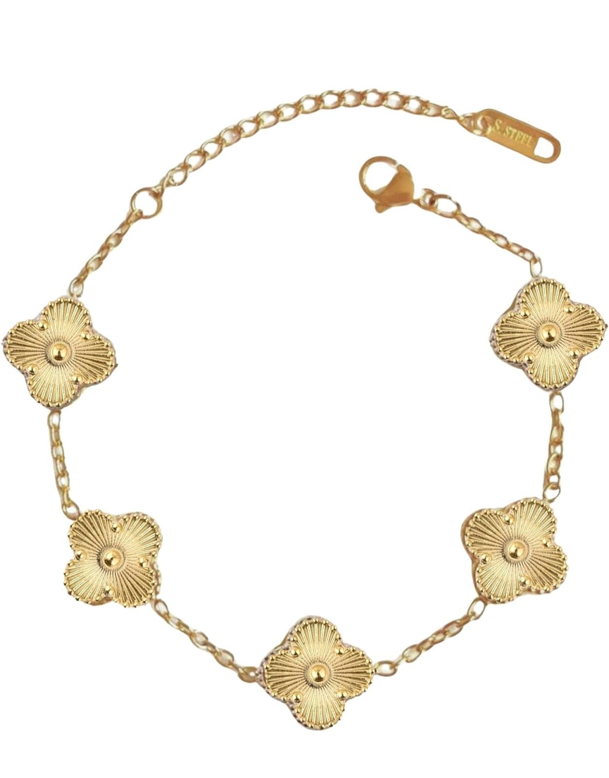 Golden Clover Bracelet