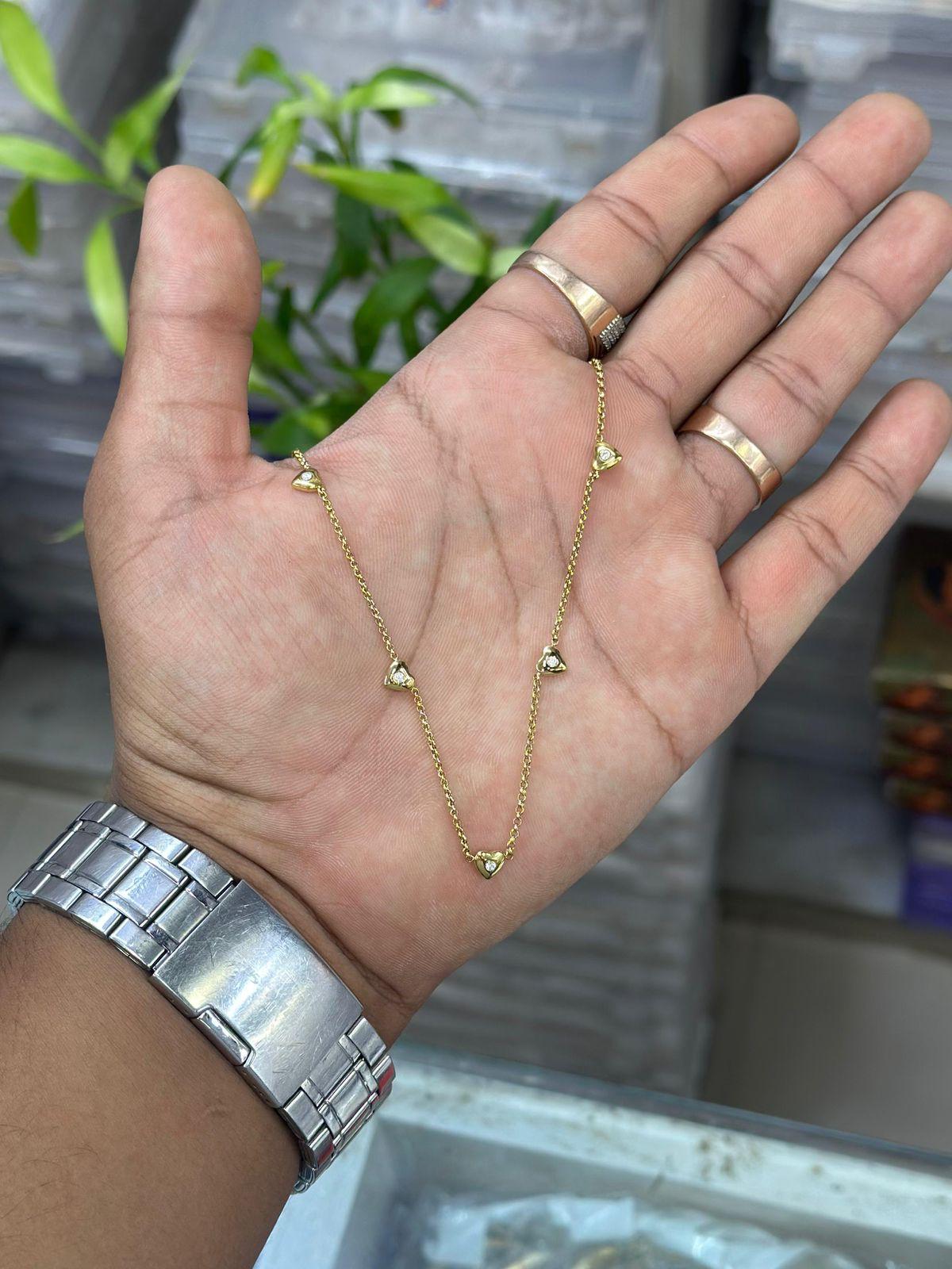 Heartlet Chain Necklace