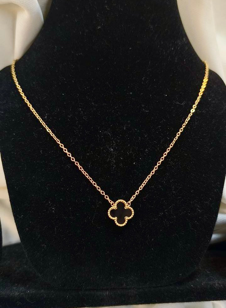 Black Clover Necklace