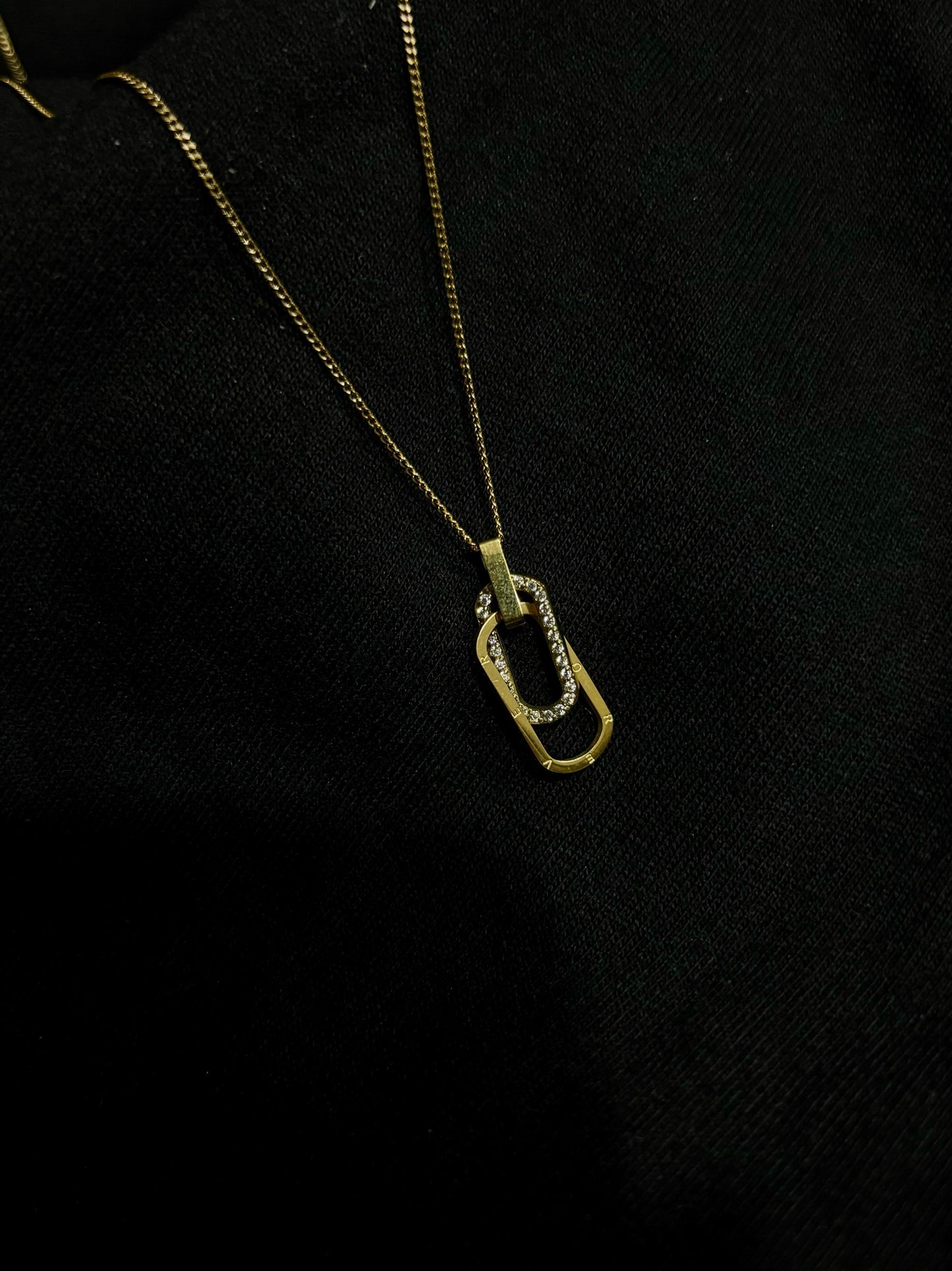 StoneTag Chain Necklace