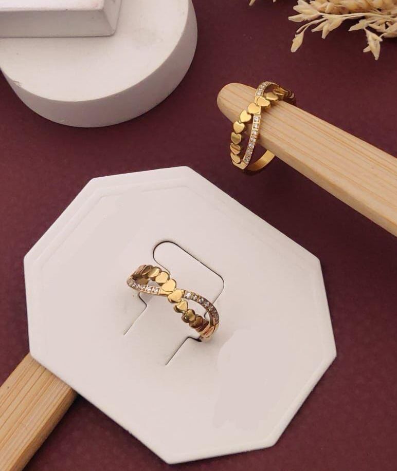 CrossHeart Ring