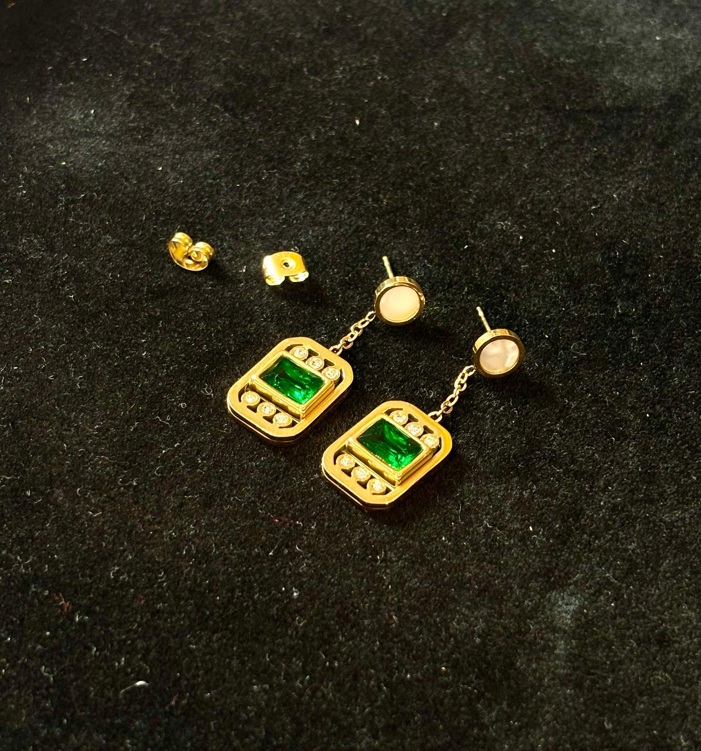 Verde Drop Earring