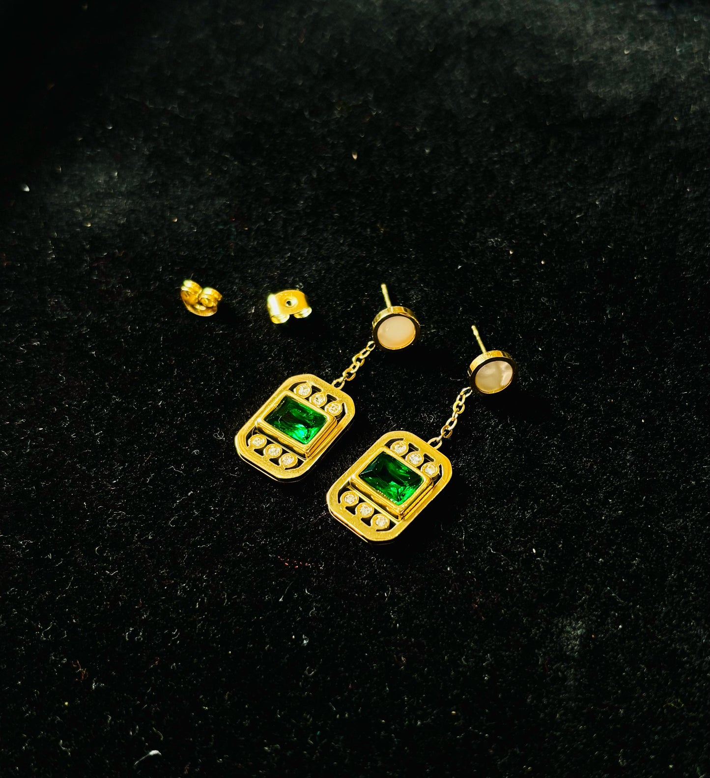 Verde Drop Earring