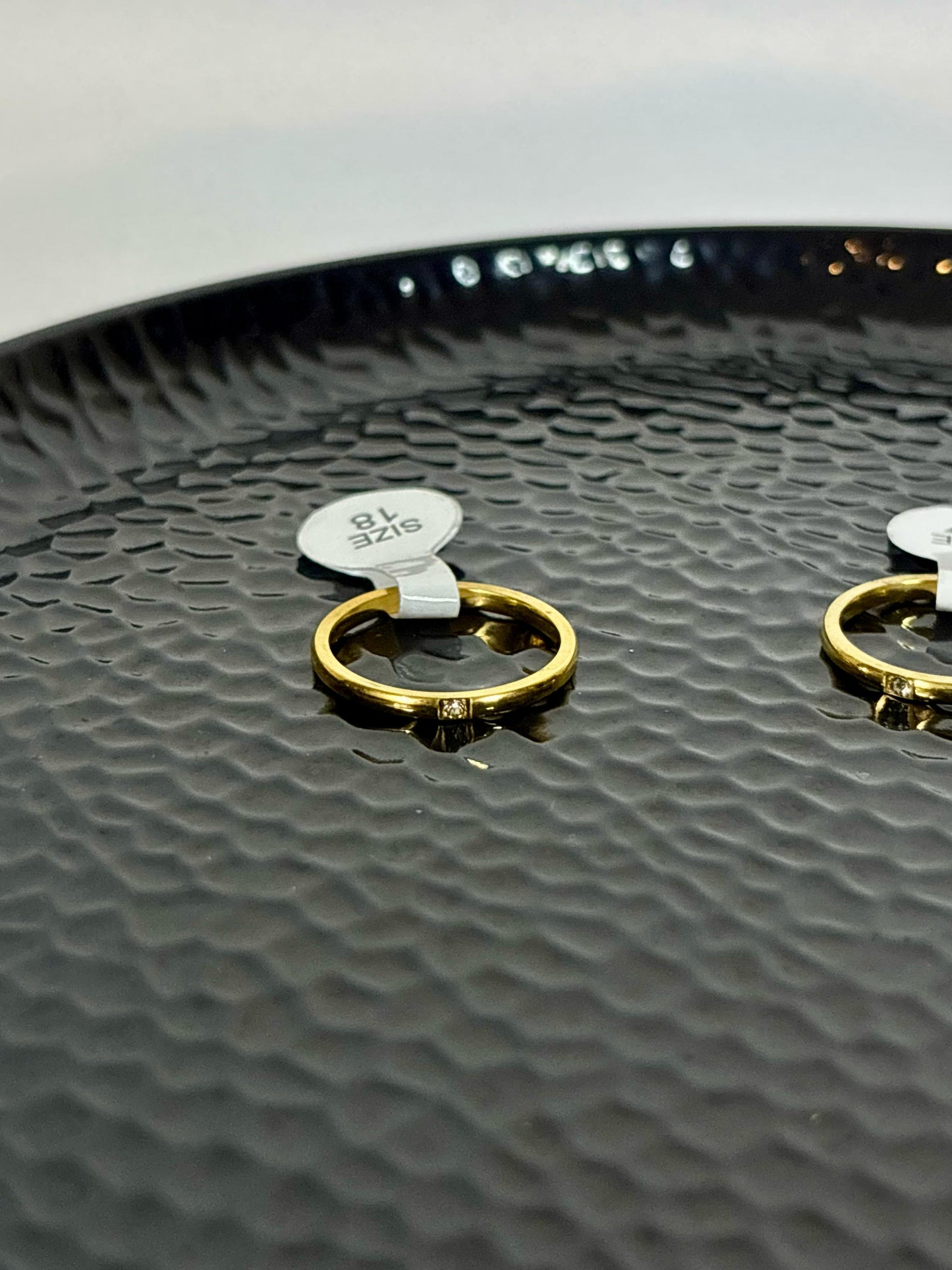 Ring Band with a stone