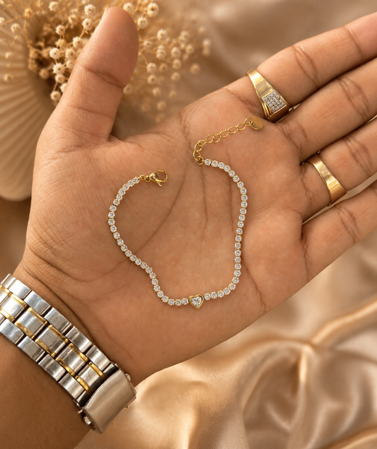 Serene Heart Bracelet
