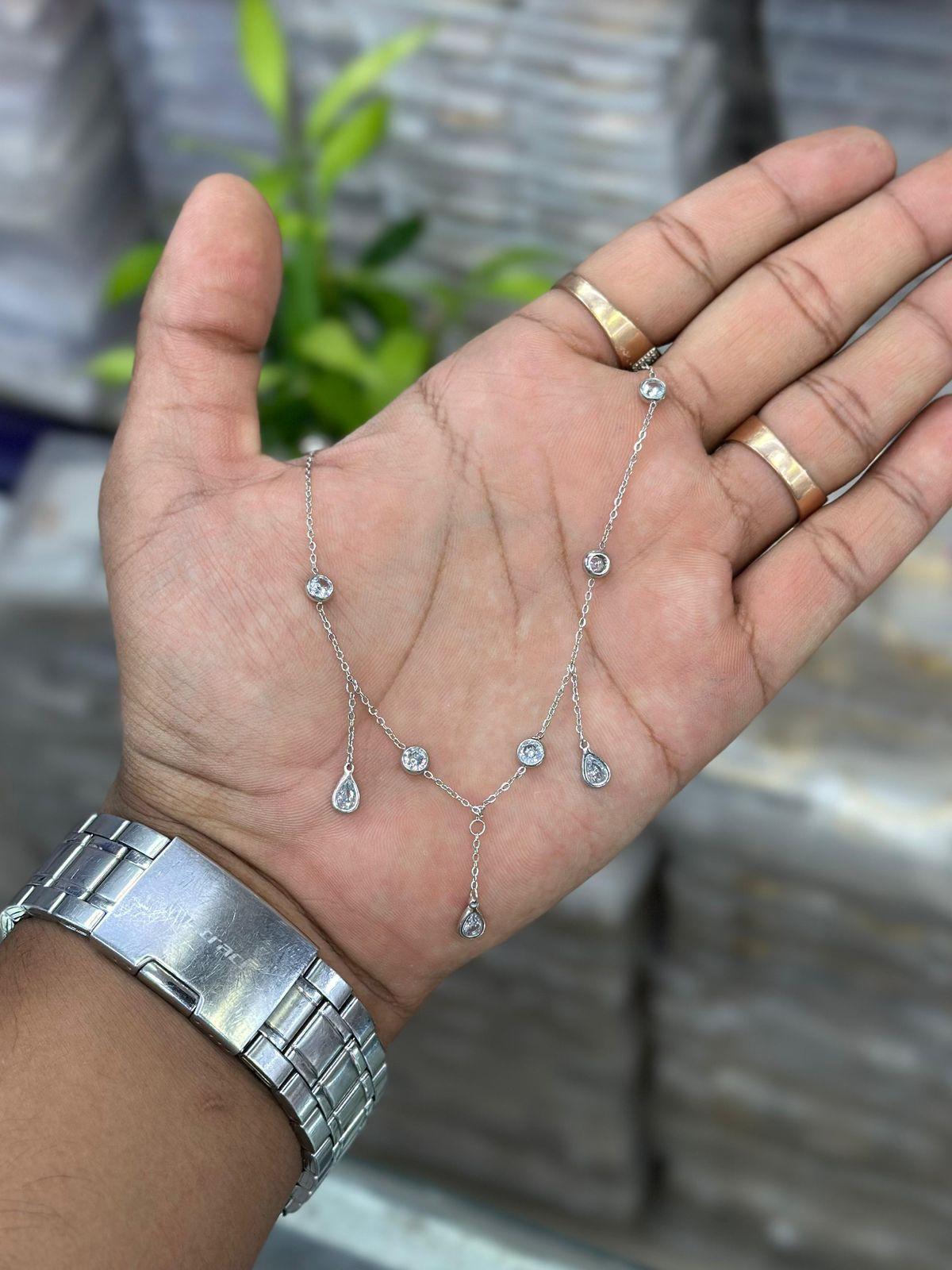 Canberra Necklace in Silver