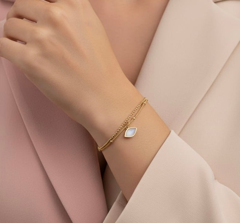 OpalEye Double Chain Bracelet