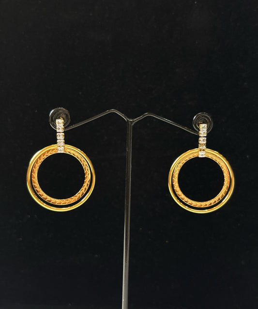 Solar Circle Earring