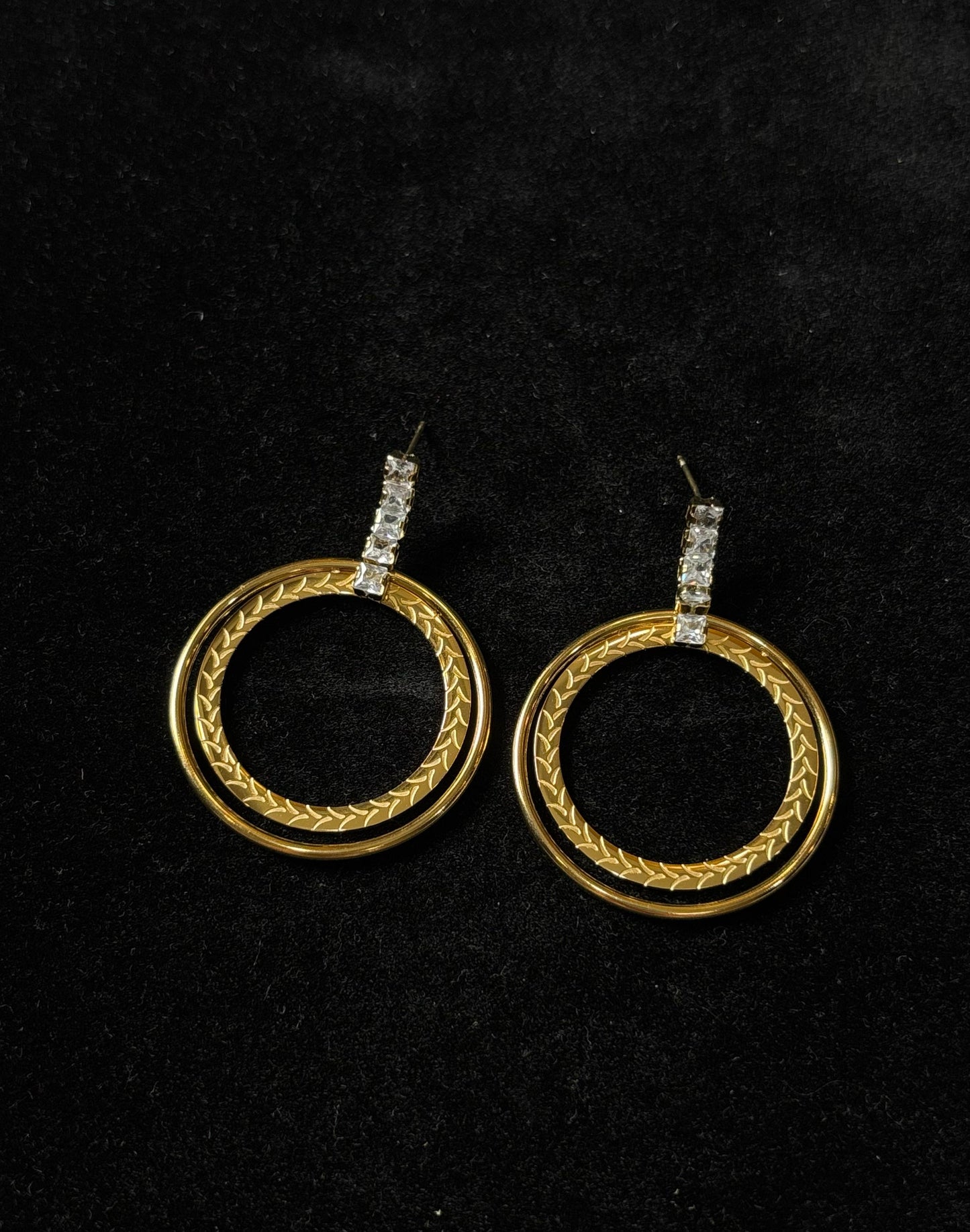 Solar Circle Earring