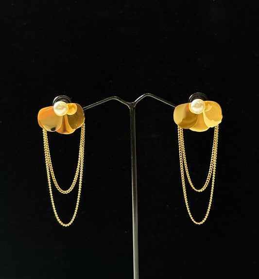 Chain Petal Earring